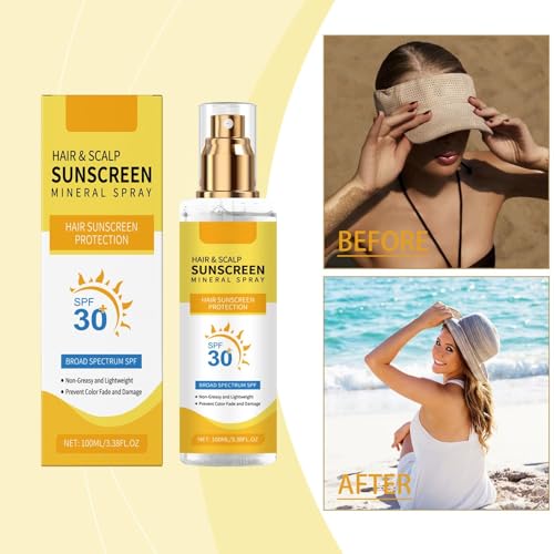Hair & Scalp Sunscreen Spray SPF 30 - Coconut Enriched, 2-Pack