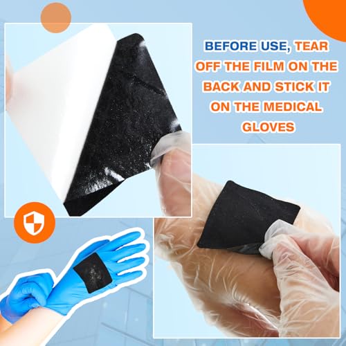 Threlaco Dermaplaning Blade Wiping Pads for Gloves - 100 Pack