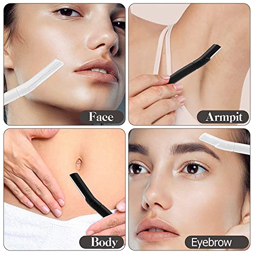 Sunuly Eyebrow Razor Set - 8 Count Dermaplane Face Razors for Women