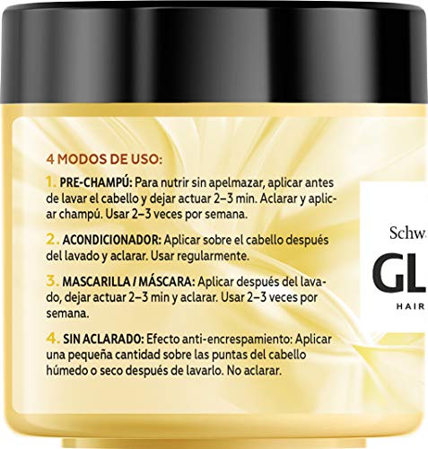 Schwarzkopf Gliss 4-in-1 Hair Mask with Protein & Shea Butter 400ml