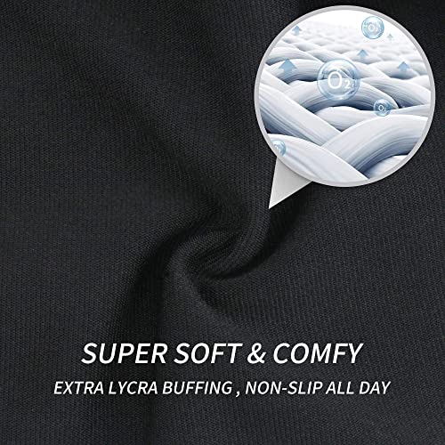 Button Headbands for Masks - Non-Slip Wide Elastic Sweatband for Nurses