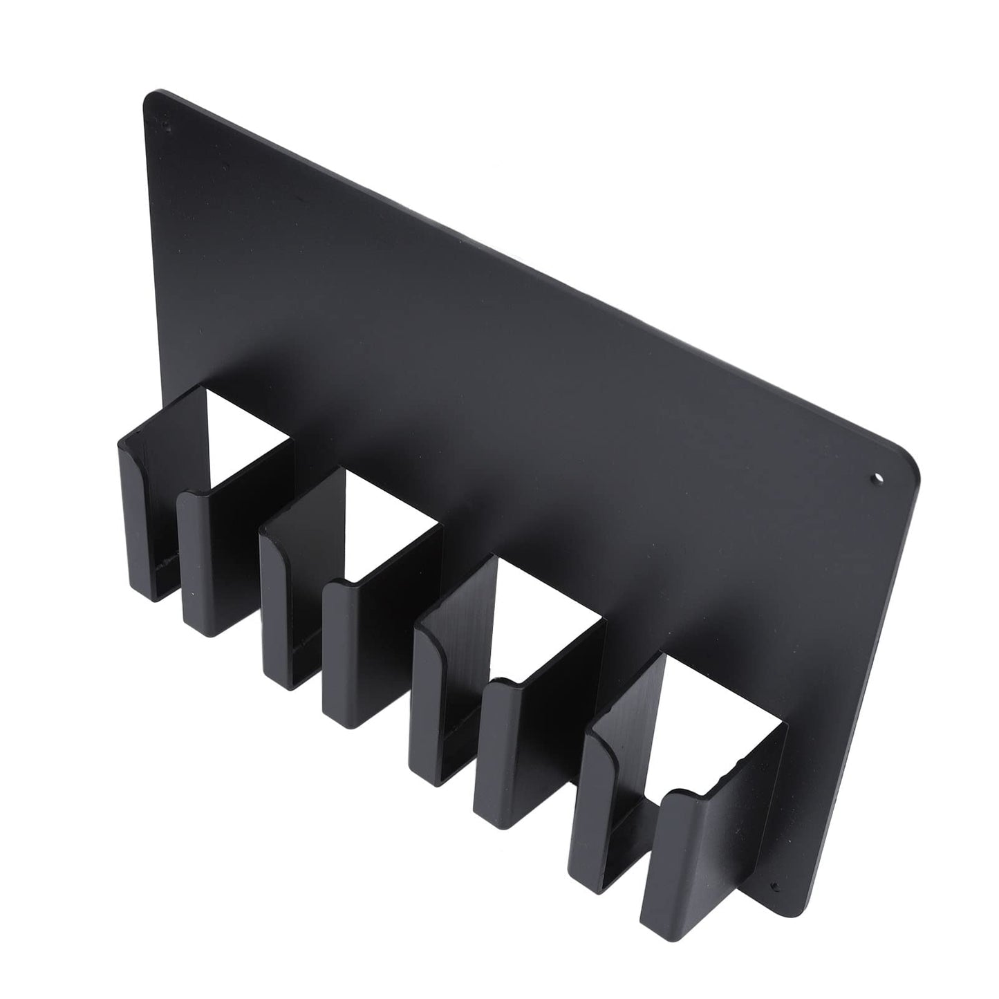 Agatige Hair Clipper Hanger Holder, Wall Mount Hair Clipper Storage Rack Large Storage Space Display Rack Hanging Barber Work Station Clipper Holder for Home Hair Salon