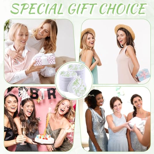 24 Pcs Floral Compact Mirrors – Small Pocket Mirrors for Party Favors