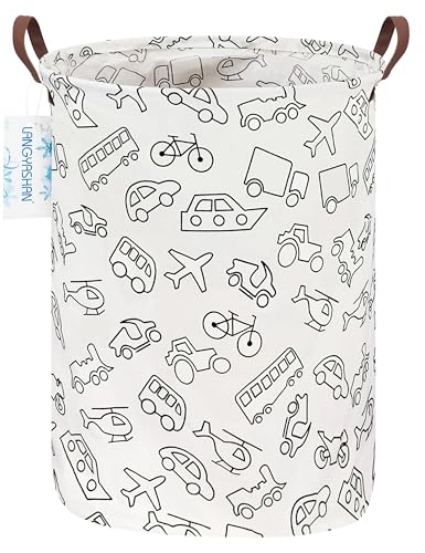 Collapsible Waterproof Laundry Hamper - Kids Toy Storage Basket