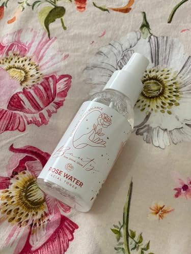 Hydrating Rose Water Facial Mist with Caviar Extract - 3.52 Fl Oz