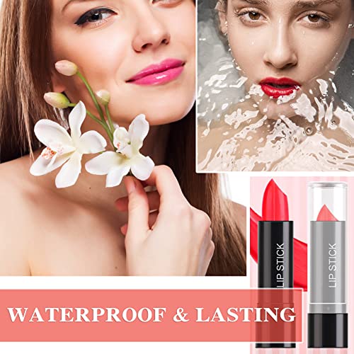 Fusang 8P Crystal Jelly Color Changing Lipstick Tinted Lip Balm, Long Lasting Waterproof