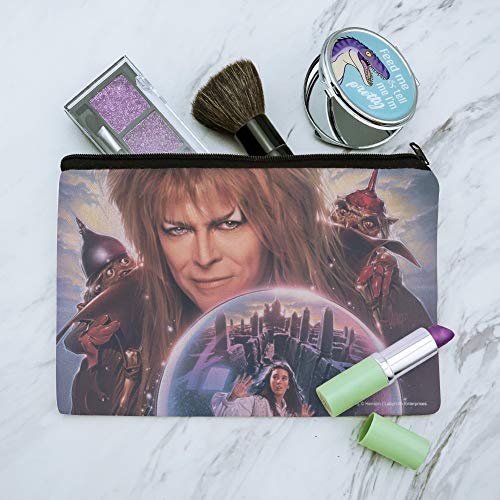 Labyrinth Jareth Goblin King Makeup Bag - Travel Cosmetic Pouch