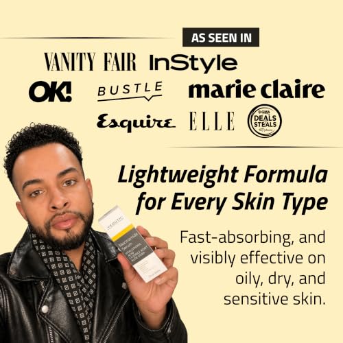 YEOUTH Niacinamide Serum with Hyaluronic Acid & Licorice Root 1oz – Brightening & Hydrating Face Serum