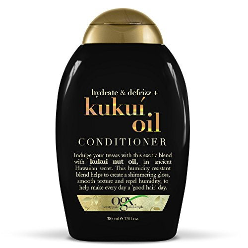 OGX Kukui Oil Conditioner, Hydrating & Defrizzing, 13 Fl Oz