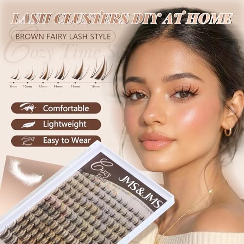 Brown Fairy Lash Clusters Kit - JMS&JMS Anime Lash Extensions