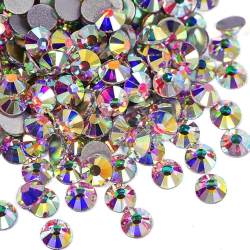 Blinginbox Crystal AB SS60 Flatback Rhinestones 144pcs - Large Statement Gems