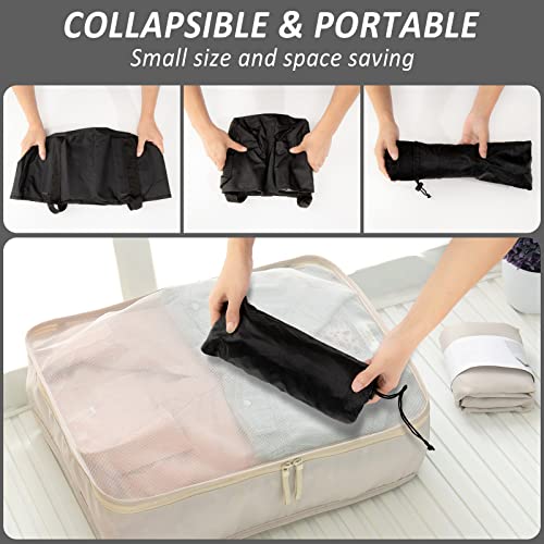 20L Portable Foot Bath Basin - Collapsible Soak Tub for Travel (Pink)