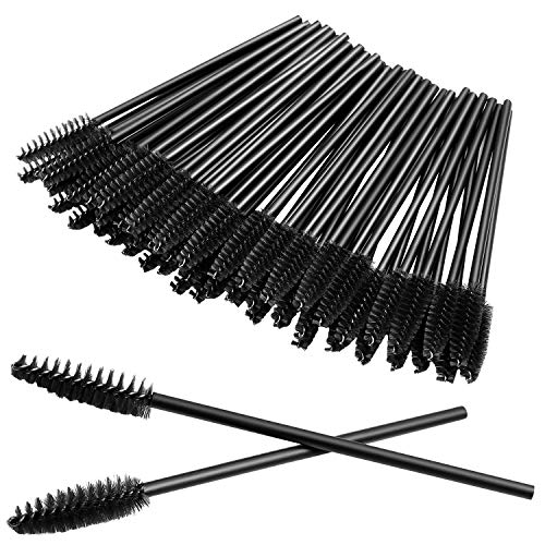 Obinhere Black Disposable Mascara Wands 300 pcs for Lash & Eyelash Extension