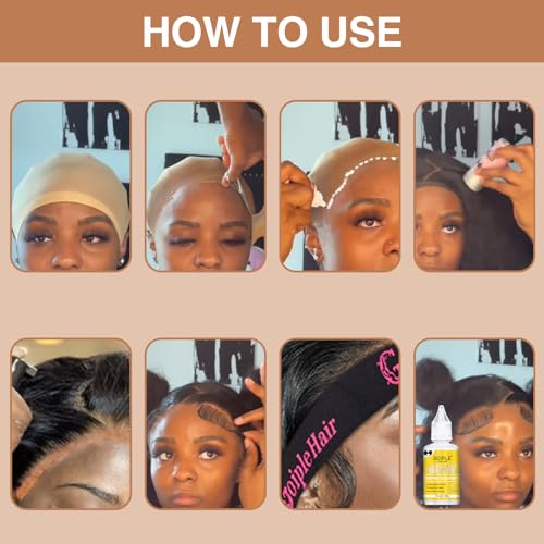 Goiple Complete Lace Wig Installation Kit with Tint Mousse & Melting Spray