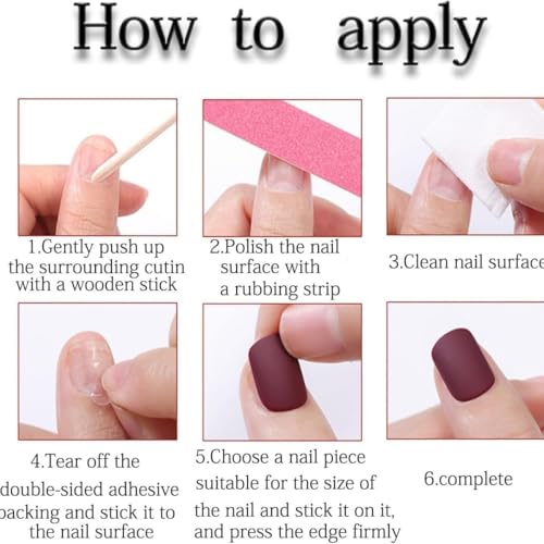 Colorful Medium Almond Press-On Nails with Stripe & Polka Dot Design - 24Pcs