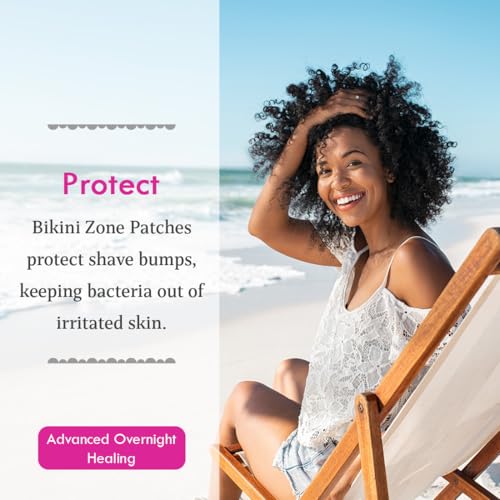 Bikini Zone Ingrown Hair Patches, 20 Count (Pack of 2)