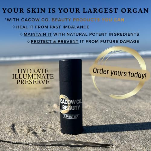 CaCow Lip Butter — All-Natural Hydrating Lip Moisturizer with Tallow & Cacao