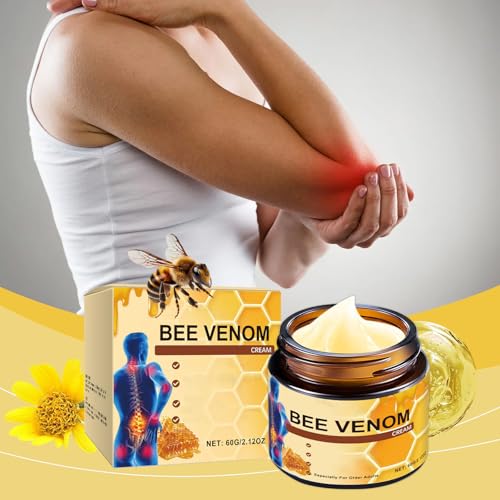 Bee Venom Joint & Bone Cream for Pain Relief - 2 Pack, 60g