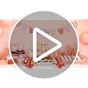 Strawberry Gingham Baby Shower Banner - 102-Inch Bodysuit Garland