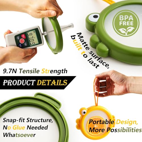 Silicone Food Storage Containers - 4Pcs Avocado & Onion Saver