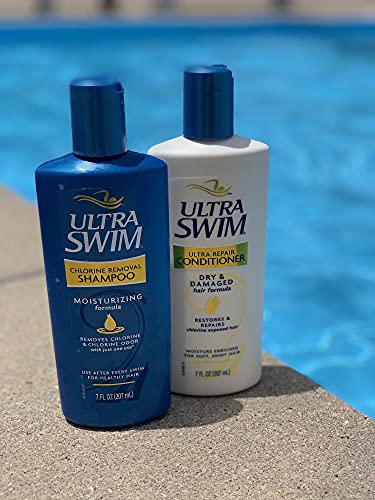 Ultra Swim Chlorine Removal Shampoo & Hydrating Conditioner Set (7oz Each)