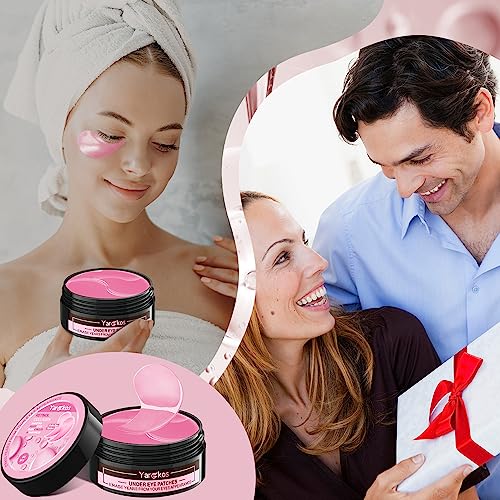 Yargkos Collagen Under Eye Patches - 90 Pairs Hydrating Gel Eye Masks Set