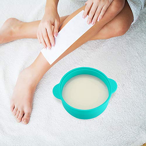 3 Pack Silicone Wax Pot Replacements, 14 oz for Hair Removal Wax Warmers