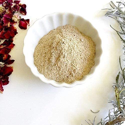Ayurvedic Face & Body Scrub with Turmeric & Sandalwood - Natural Herbal Exfoliant