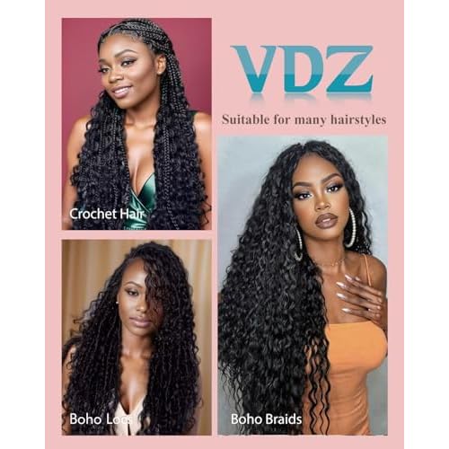 Human Crochet Hair for Black Women, 18 Inch Feather Human Hair Crochet Extensions 55g 40 Strands, Miracle Knots Hair Bundles, Soft Lightweight Burmese Curly Texture for Protective Styles