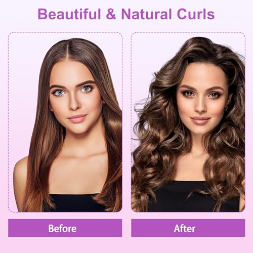 70" Heatless Hair Curlers Set for Long Hair - Pink1