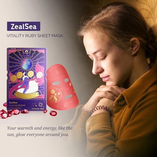ZealSea Anti-Aging Collagen Face Masks - Skin-Seoul Care 6 Pack