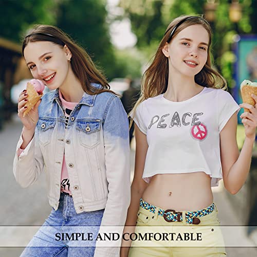 WILLBOND 6-Pack Thin Plastic Headbands for Women - Non-Slip Hair Bands