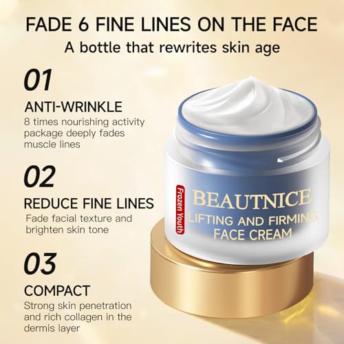 Barrier Repair Face Cream with Niacinamide & Hyaluronic Acid - Deep Hydration for Dry Sensitive Skin, 1.76 Oz