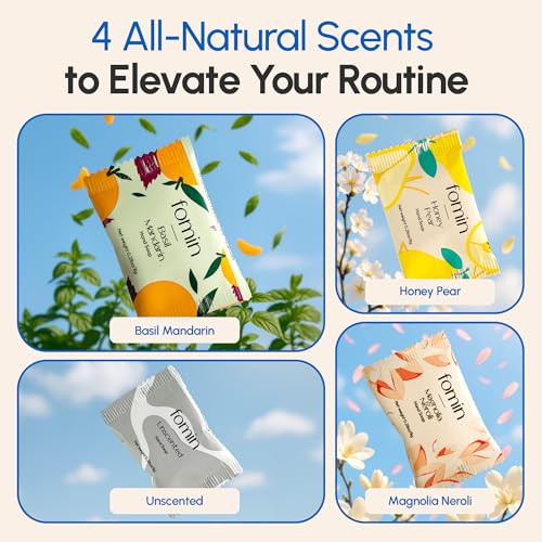 FOMIN 16-Pack Foaming Hand Soap Tablets Refill Variety Pack - Eco-Friendly & Reusable