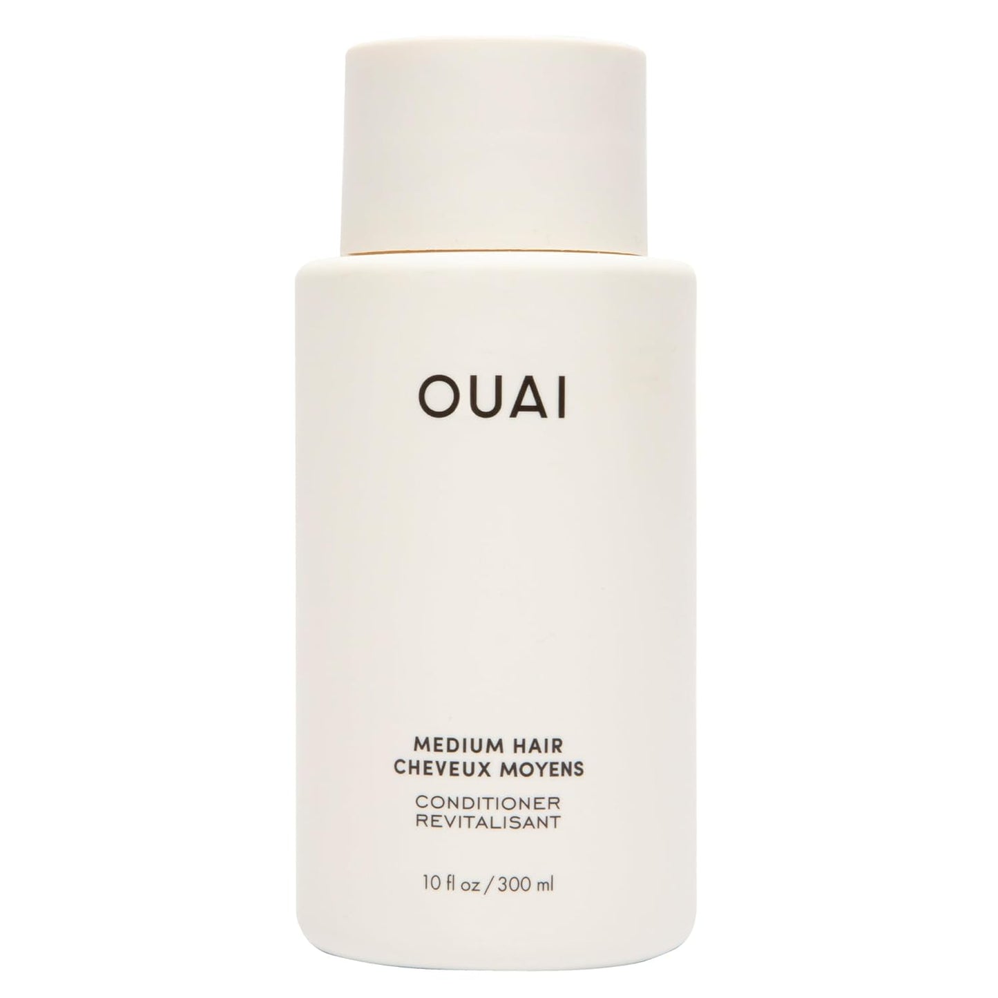 OUAI Fine Hair Conditioner - Volumizing Formula with Keratin, Biotin & Chia Seed Oil - Adds Softness & Bounce | 10 Oz