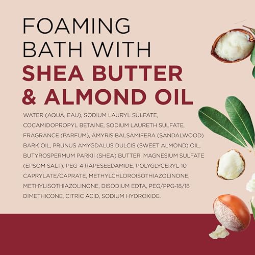 Dr Teal's Foaming Bath with Epsom Salt, Shea Butter & Almond - 34 fl oz