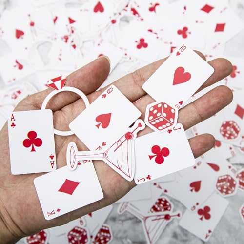 220pcs Lucky in Love Bachelorette Confetti for Vegas Parties