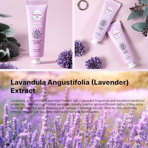 Ekais Perfume Hand Cream Gift Set – 5 Scented Moisturizing Mini Lotions