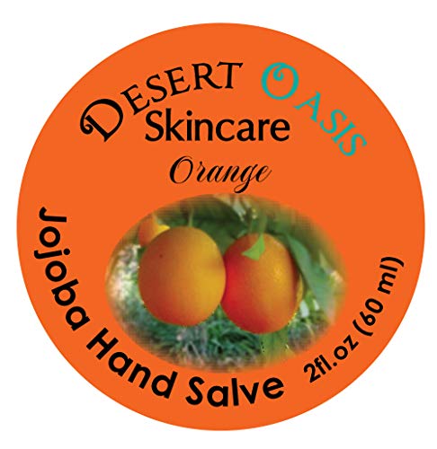 Desert Oasis Organic Jojoba Oil & Orange Hand Salve Travel Set