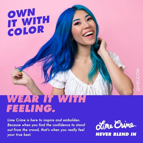 Lime Crime Unicorn Hair Color Prep Kit - 4-Piece DIY Hair Dye Set