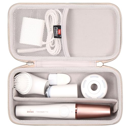 FBLFOBELI Hard Travel Case for Braun Face Epilator & FaceSpa Pro 910/911/SE921