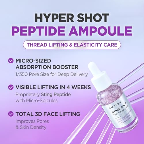 CORÉANA 1.69 Fl Oz Hyper Shot Peptide Face Serum for Firming & Lifting
