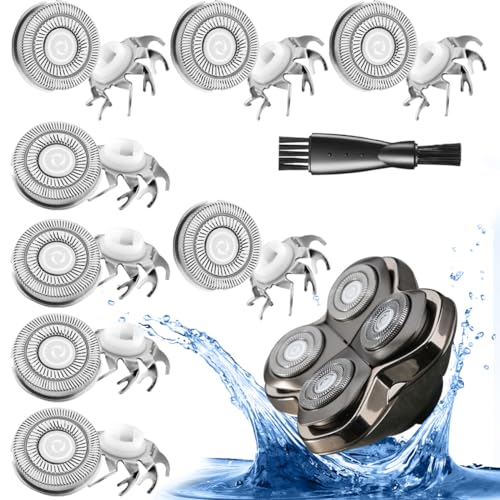 8 pcs Skull Shaver Replacement Blades for Pitbull Carver Gold PRO Silver PRO
