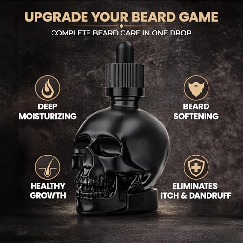 ignite Argan & Rosemary Beard Oil for Men - Non-Greasy Serum
