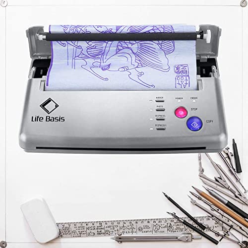 Life Basis Tattoo Transfer Paper - 30 Sheets A4 Size Stencil Paper