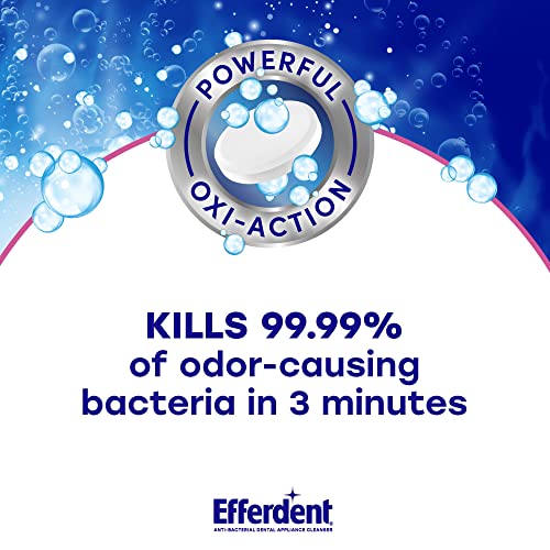 Efferdent Retainer & Denture Cleaner Tablets - 4 Count
