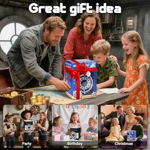 Interactive Electronic Piggy Bank for Kids - Black ATM Money Box