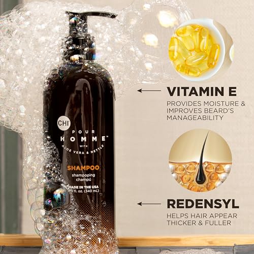 CHI Pour Homme Moisturizing Daily Shampoo for Men - 25 oz
