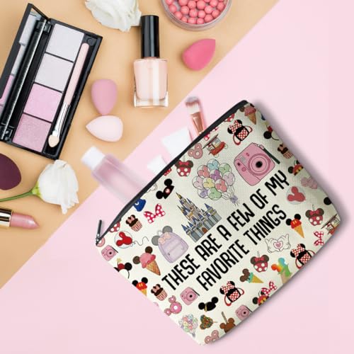 Large Capacity Fairy Tale Makeup Bag - Waterproof Cosmetic Organizer