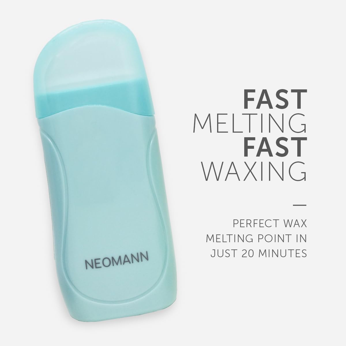 NEOMANN Roll on Wax Roller Kit for Hair Removal with Tea Tree, Lavender, 50 Wax Strips for Hair Removal - Torouflage, with 6 Post-Wax Treatments